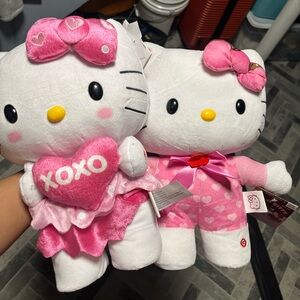Hello Kitty Plush Dolls Set